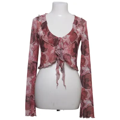 Blouse (Lovely Mesh Printed Top) van Nelly Elastaan, Polyester