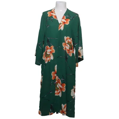 Morgonrock (Grön, Flerfärgad) från Forever 21 Polyester