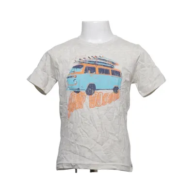 T-shirt (Grå, Blå, Orange) från Tom Tailor Bomull, Viskos