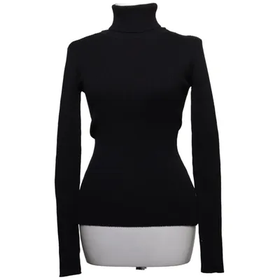 Turtleneck (Sort) fra NA-KD Akryl, Bomuld
