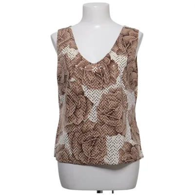 Topp (Beige, Brun) från Glamour Elastan, Polyester