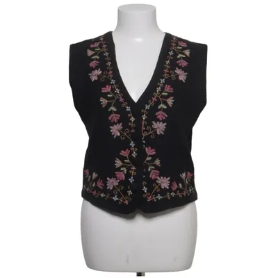 Väst (Svart, Flerfärgad) Polyester, Ull