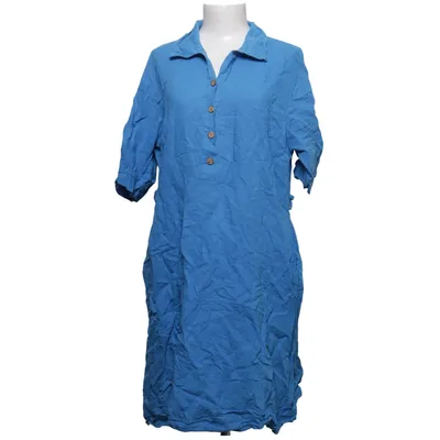 Shirt dress (Blue) from Floyd Linen, Viscose