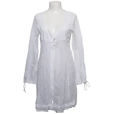 Wrap dress (White) from Nile Cotton