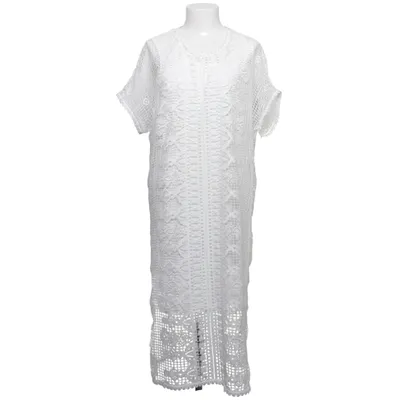 Långklänning (Vit) från Madeleine Elastan, Polyester, Viskos