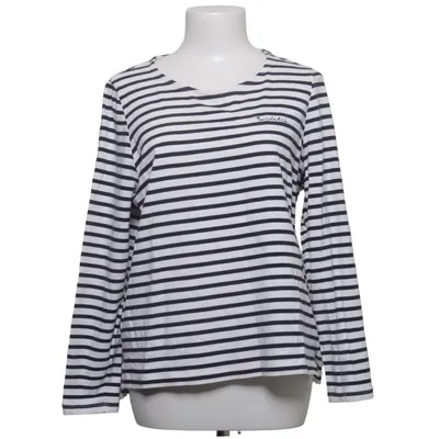 Lange mouwen shirt (Blauw, Wit) van Bondelid Katoen, Elastaan