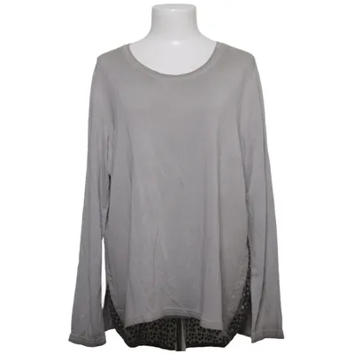 Top (Gray) from Margittes Elastane, Modal, Polyester, Viscose