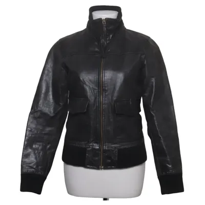 Läderjacka (CONTRACT 8LR) från Bellerose Bomull, Skinn, Polyester