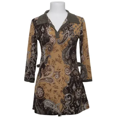 Blouse (Brown, Beige, Green) from Vegas Viscose