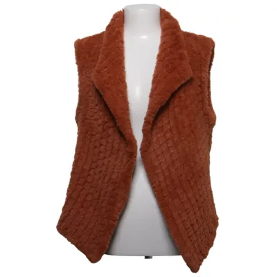 Outdoor vest (Oranje) van Rino & Pelle Katoen, Polyester, Viscose