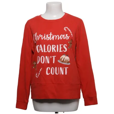 Julesweater (Rød) fra Merry Christmas Bomuld, Polyester