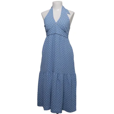 Maxi jurk (Blauw, Wit) van Los Angeles Polyester