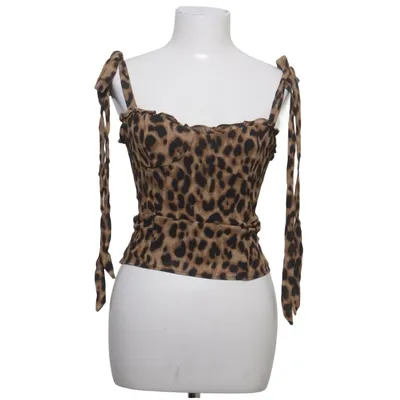 Crop top (Brun, Svart) från Reformation Viskos
