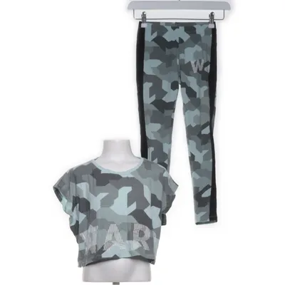 Träningsset (Grå, Svart, Vit) från WA Bomull, Elastan