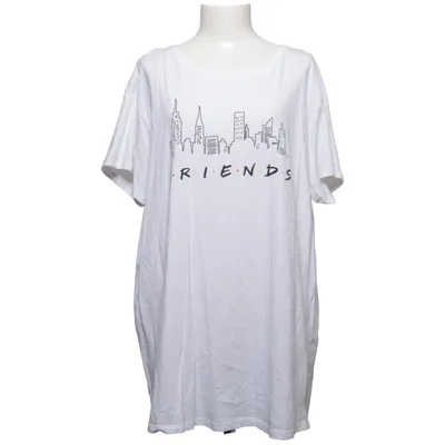 T-shirt (Wit) van New Look Curves Katoen