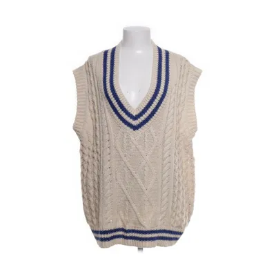 Pull sans manches (Beige, Bleu) de Storets