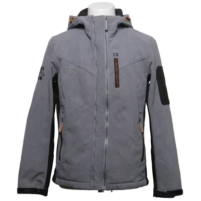 Softshelljacke (Grau, Schwarz) von Superdry Elasthan, Polyester
