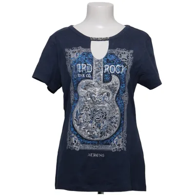 T-shirt (Bleu) de Hard Rock Coton, Polyester