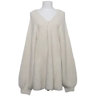 Cardigan (Blanc) de Ellos Élasthane, Polyamide, Polyester, Laine