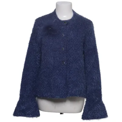 Cardigan (Blauw) van Caroline Biss Acryl, Metallvezel, Polyamide, Wol