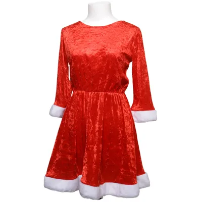 Julkläder (Röd, Vit) från Smiffy's Polyester