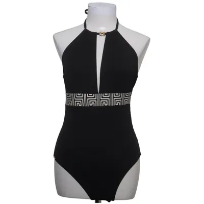 Maillot de bain une pièce (Noir) de Selmark Élasthane, Polyamide
