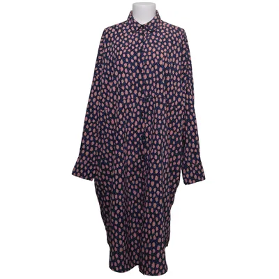 Skjortekjole (Blå, Flerfarvet) fra Monki Polyester