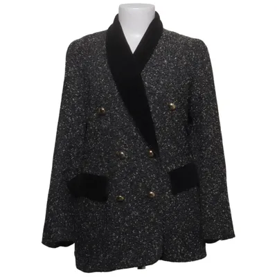 Blazer (Sort, Hvid) fra Escada by Margaretha Ley Uld