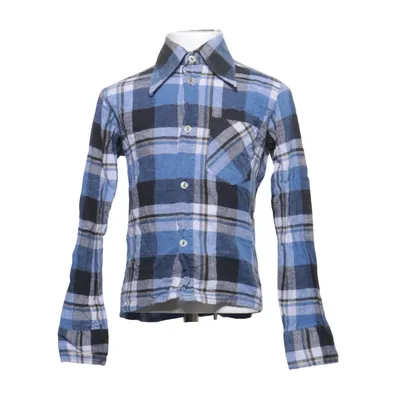 Flannel shirt (Blue, Black, White) from Mauritz