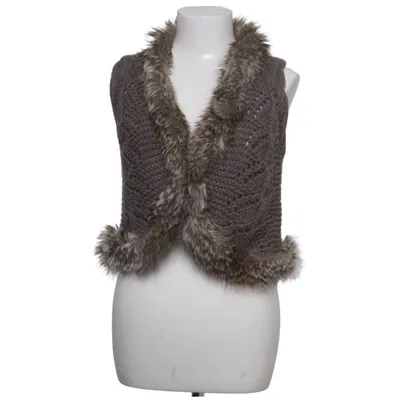 Vest (Gray) from Marks & Spencer Collection Acrylic, Alpaca wool