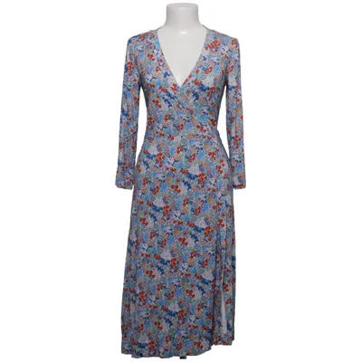 Wickelkleid (Blau, Rot, Mehrfarbig) von Miss Clarity Elasthan, Viskose