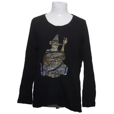 Long sleeve T-shirt (Black) from Wicked Cotton