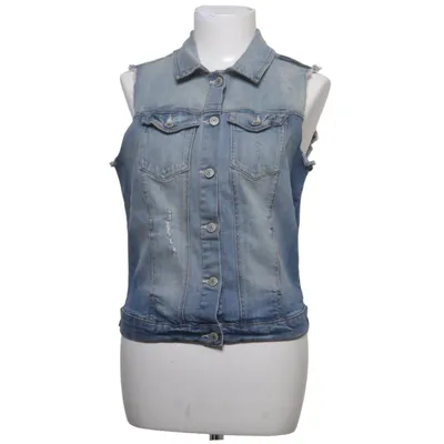 Jeansvest (Blå) fra Denim by Lindex Bomuld, Elastan