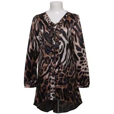 Blouse (Bruin, Zwart) van Ricarda M Elastaan, Polyester