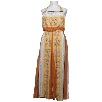 Jumpsuit (Geel, Bruin, Meerkleurig) van Yargici Katoen, Linnen
