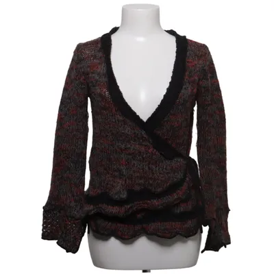 Cardigan cache-cœur (Gris, Rouge, Noir) de LA City Acrylique, Mohair, Polyamide, Polyester