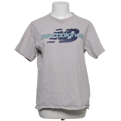 T-shirt (Grå, Blå) från New Balance Bomull