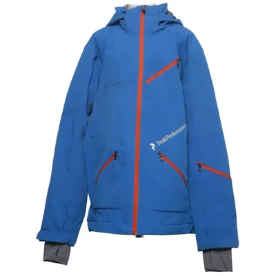 Manteau de ski (Bleu) de Peak Performance Junior Polyester recyclé