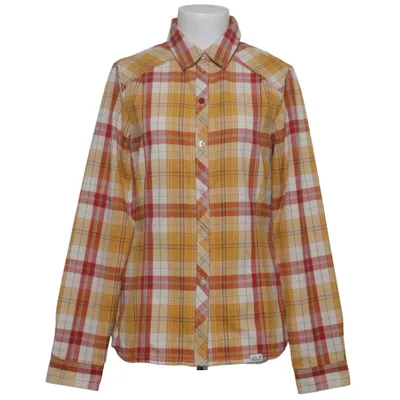 Flannel skjorte (Gul, Rød, Hvid) fra Jack Wolfskin Polyester