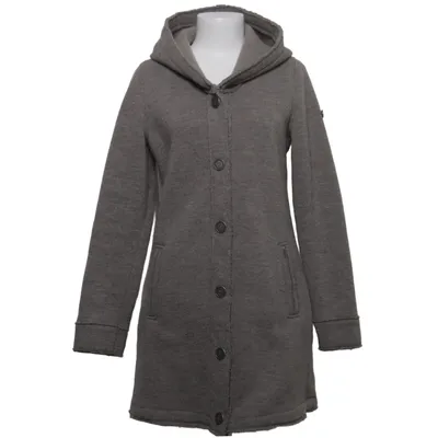 Manteau (Gris) de Dreimaster Polyester, Laine