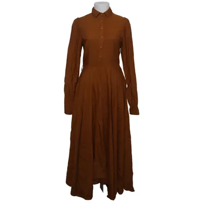 Maxi dress (Brown) from Hannes Roether Cotton, Cupro