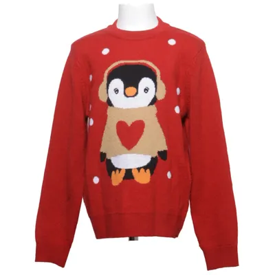 Julesweater (Rød, Sort, Hvid) fra Mywear Young Akryl