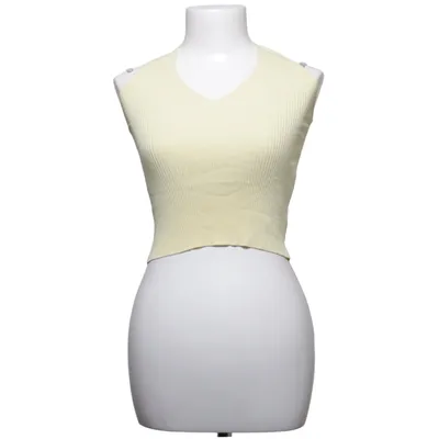 Haut dos-nu (Jaune) de Tiramisu Coton, Polyester