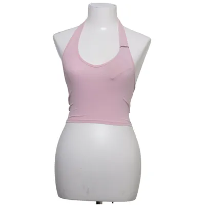 Halter neck top (Pink) from Divided by H&M Cotton, Elastane