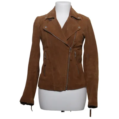 Veste de motard (Marron) de Esmara by Heidi Klum Cuir, Polyester