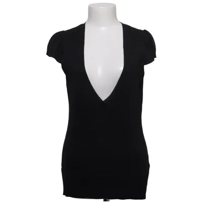 Sweater (Black) from WE Fashion Metallic fiber, Viscose