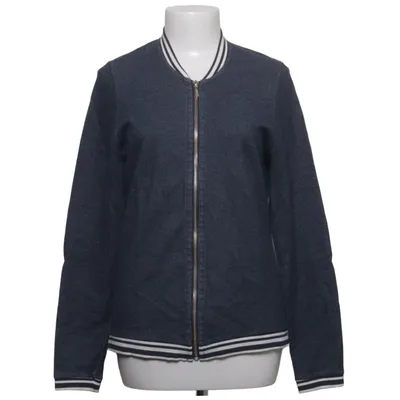 Bomberjack (Blauw, Wit) van Grüne Erde Katoen