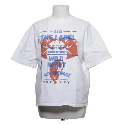 T-shirt (White, Blue, Red) from ALIX Cotton