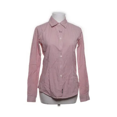 Shirt (Rood, Wit) van Woolrich Katoen, Elastaan