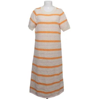 Dress (White, Orange, Pink) from Selected Femme Acrylic, Cotton